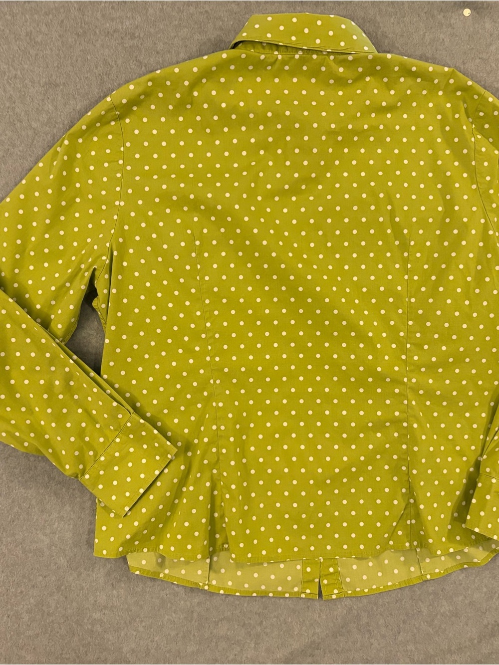 Boden Green Polka Dot Button Up Blouse Shirt Women’s US 16 UK 20 - Picture 6 of 6